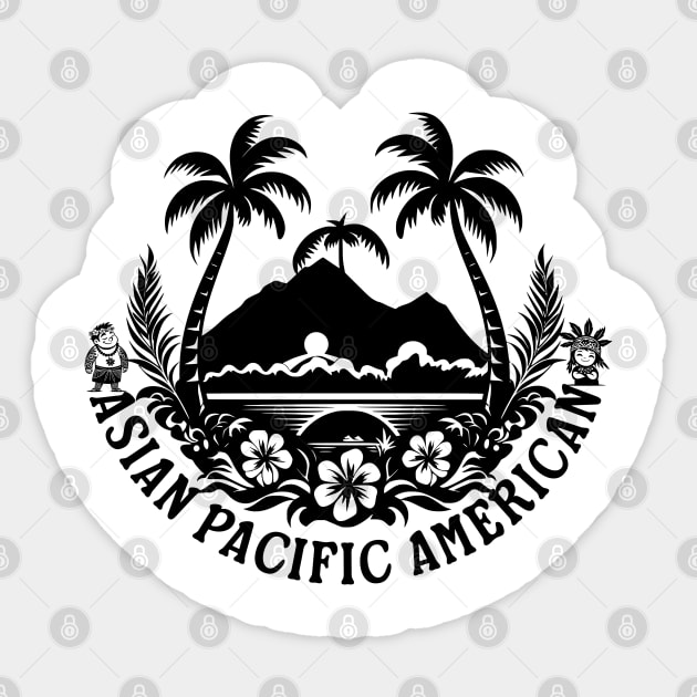 Asian Pacific American Sticker by HolidayBug